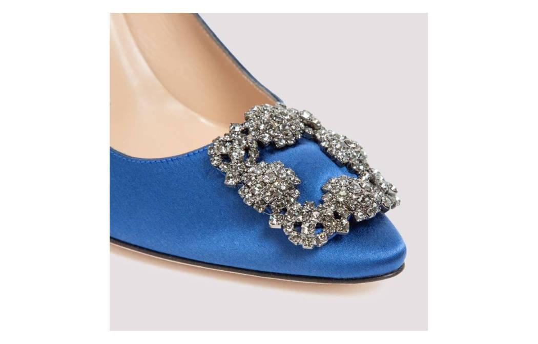 Lookbook Manolo Blahnik Tumit Tinggi '77' 9XX06634326