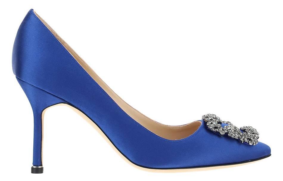 Cheap Manolo Blahnik Tumit Tinggi '77' 9XX06634326