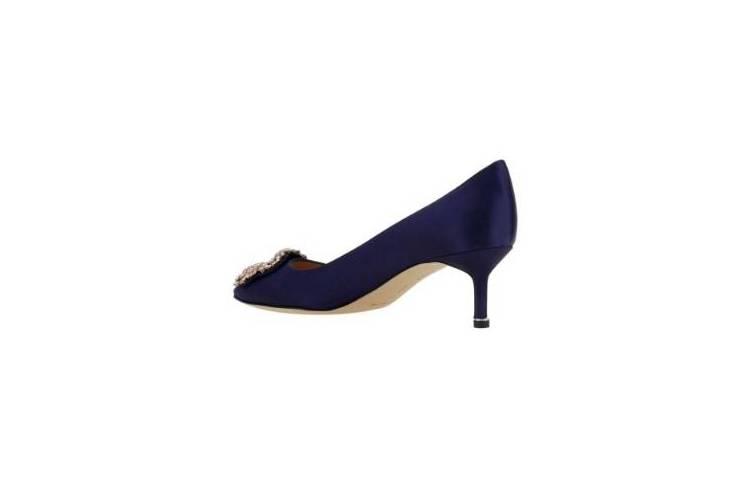 Manolo Blahnik High Heel 'Deep Blue' 9XX06664116