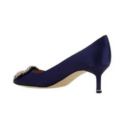 Manolo Blahnik High Heel 'Deep Blue'