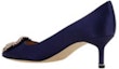Order Manolo Blahnik 深蓝色高跟鞋 9XX06664116