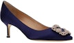 Details for Manolo Blahnik 深蓝色高跟鞋 9XX06664116