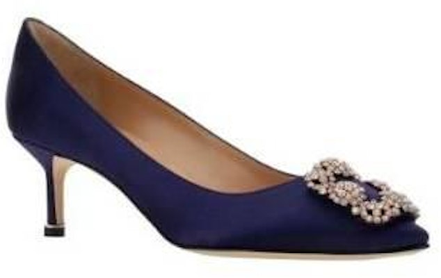 Manolo Blahnik 深蓝色高跟鞋 9XX06664116 Cheap Manolo Blahnik 深蓝色高跟鞋 9XX06664116