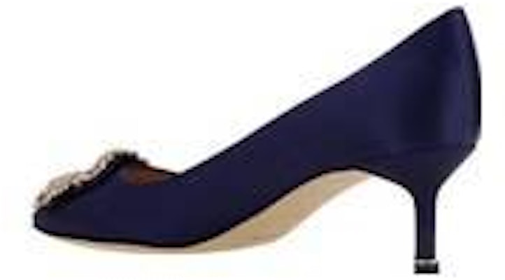 Manolo Blahnik 深蓝色高跟鞋 9XX06664116 1