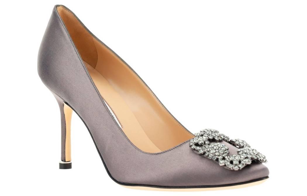 Manolo Blahnik High Heel 'Grey'