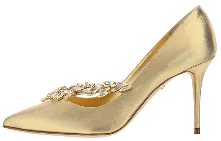 Manolo Blahnik High Heels 'Gold'