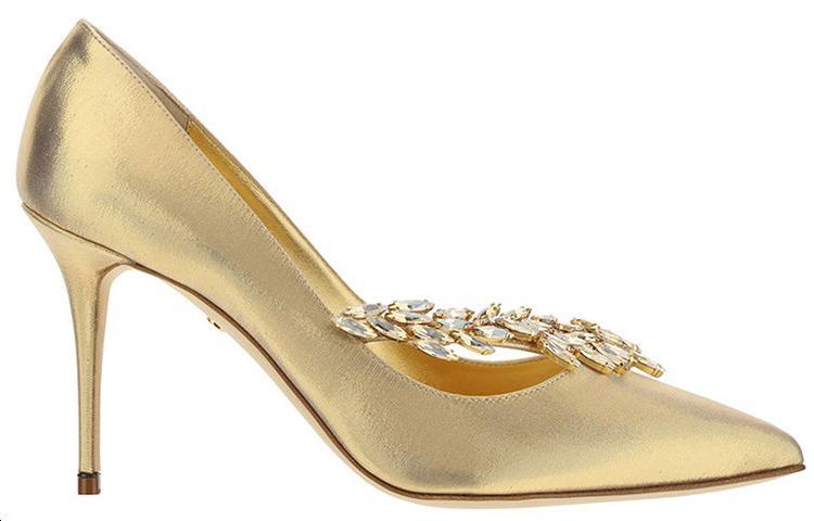 Manolo Blahnik High Heels 'Gold' 圖 2