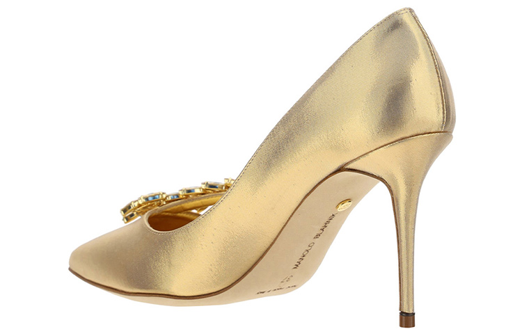 Manolo Blahnik High Heels 'Gold' 圖 4