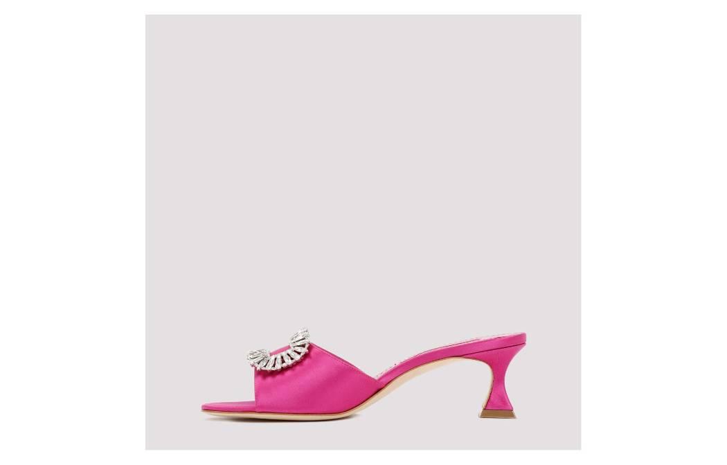 Manolo Blahnik Laalita Pumps 'Pink Purple' 圖 2