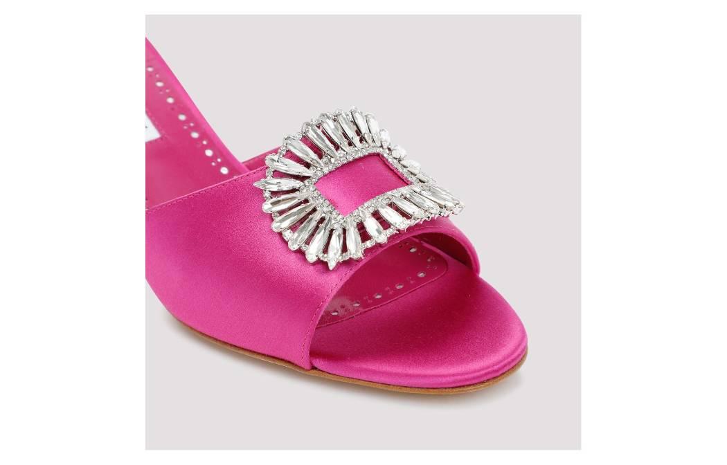 Manolo Blahnik Laalita Pumps 'Pink Purple' 圖 4