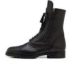Manolo Blahnik Lace-Up Ankle Boot 'Black Suede' 319-0909-0001 Manolo Blahnik Lace-Up Ankle Boot 'Black Suede' 319-0909-0001