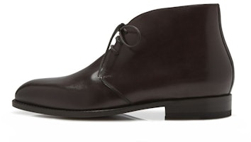 Manolo Blahnik Lace-Up Ankle Boots 'Deep Brown' 319-1011-0001 Manolo Blahnik Lace-Up Ankle Boots 'Deep Brown' 319-1011-0001