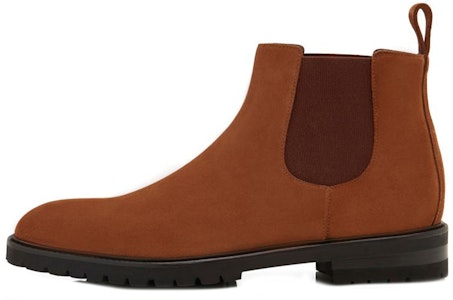 Manolo Blahnik 棕色皮革切尔西靴 322-2286-0002 Buy Manolo Blahnik 棕色皮革切尔西靴 322-2286-0002