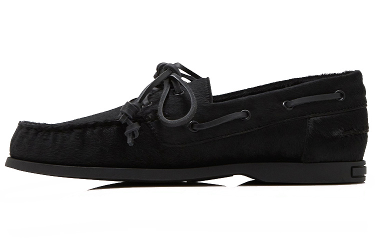 Manolo Blahnik Loafer 'Black Fashion Leather'