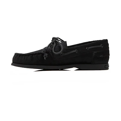 Manolo Blahnik Loafer 'Black Fashion Leather'