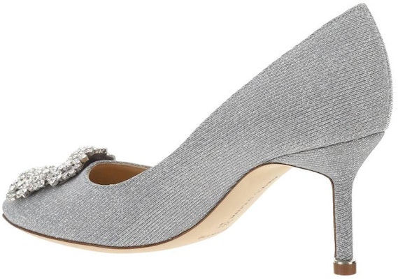 マノロブラニク ハンギシ「シルバーグリッター」9XX05979721 9XX05979721 1