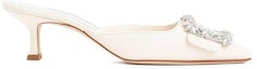 Buy Manolo Blahnik Maysale 'Bridal Mules 81' Wanita Kahwin 11801151309