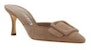 Manolo Blahnik Maysale Pumps 'Tumit Tinggi Coklat' 9XX02472504