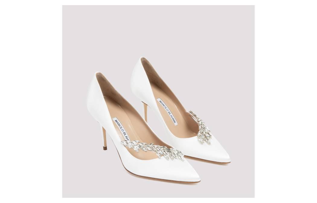 Manolo Blahnik Nadira 'Cream High Heels' 圖 2
