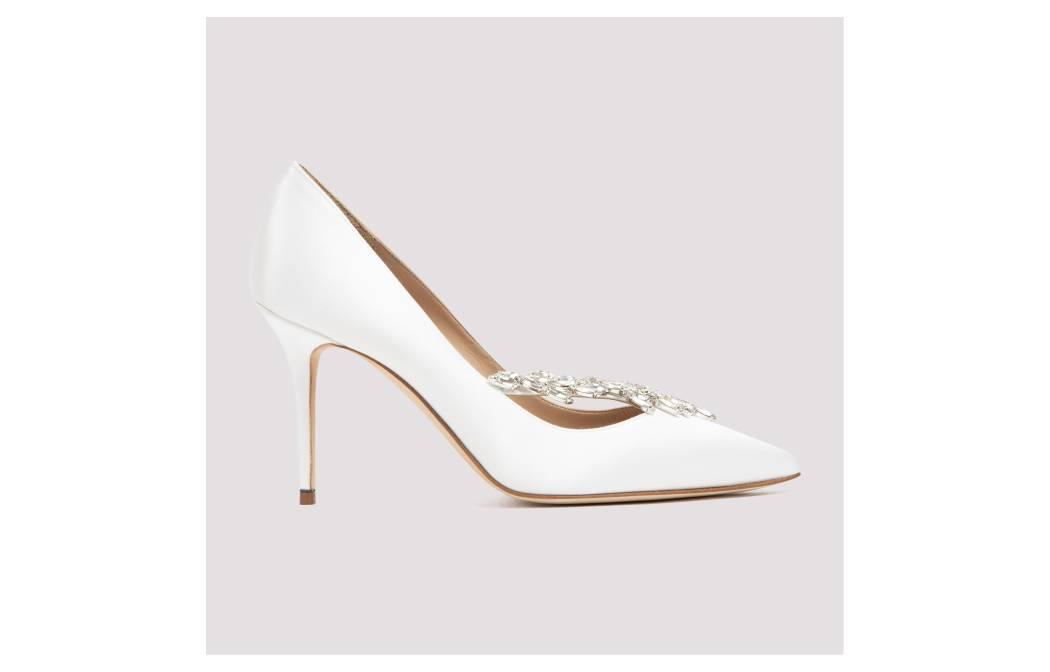 Manolo Blahnik Nadira 'Cream High Heels' 圖 4