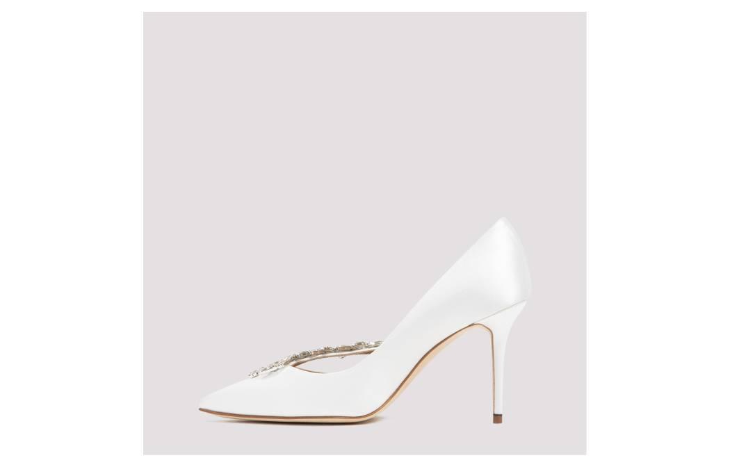 Manolo Blahnik Nadira 'Cream High Heels' 圖 6