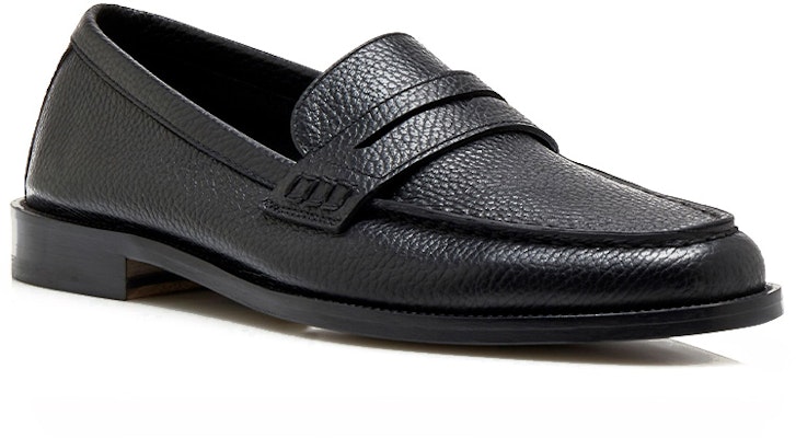 Manolo Blahnik Penny Loafer 'Retro Calfskin Black' 120-1112-0005 Order Manolo Blahnik Penny Loafer 'Retro Calfskin Black' 120-1112-0005