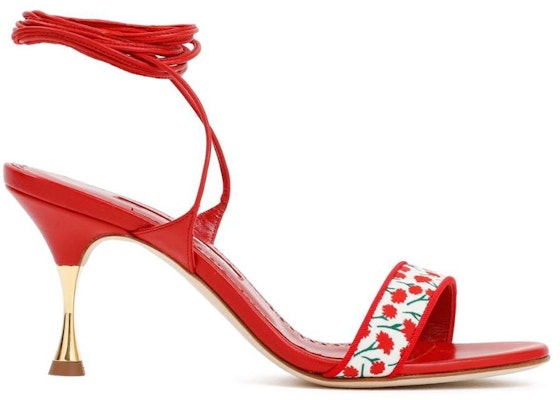 Manolo Blahnik Sittura Sandals 'Red' 1221848 Lookbook Manolo Blahnik Sittura Sandals 'Red' 1221848