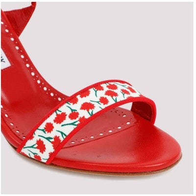 Manolo Blahnik Sittura Sandals 'Red' 1221848 Shop Manolo Blahnik Sittura Sandals 'Red' 1221848
