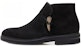 Manolo Blahnik But Hitam Suede Desert Boots 122-1971-0003