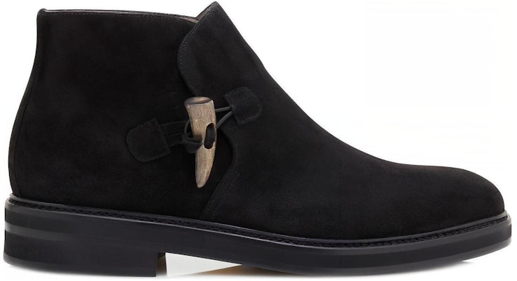 Manolo Blahnik But Hitam Suede Desert Boots 122-1971-0003 Order Manolo Blahnik But Hitam Suede Desert Boots 122-1971-0003