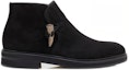 Order Manolo Blahnik But Hitam Suede Desert Boots 122-1971-0003