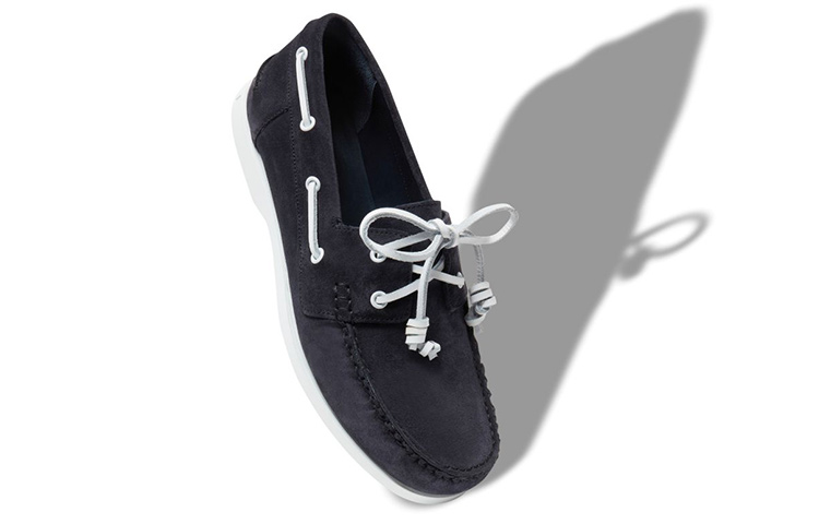 Manolo Blahnik Suede Low-Top Casual Flats 'Navy' 圖 3