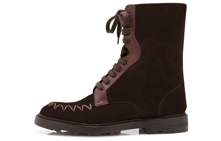 Manolo Blahnik Tolstaja 'Dark Brown Suede' 122-1991-0001