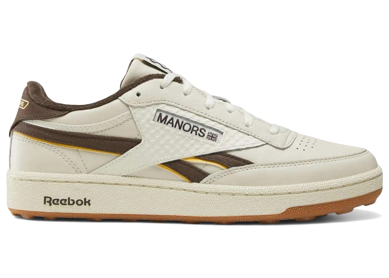 Manors x Reebok Club C Revenge Golf 'Vintage Chalk Espresso' 100284837