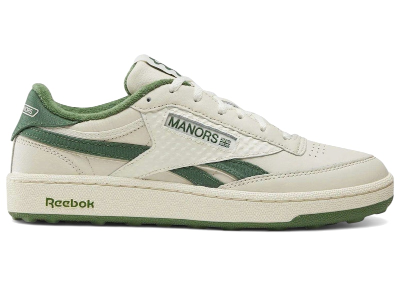 Manors x Reebok Club C Revenge Golf 'Vintage Chalk Legacy Green' 100284838