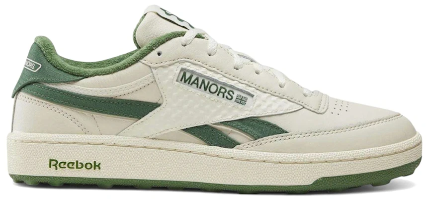 Manors x Reebok Club C Revenge Golf 'Vintage Chalk Legacy Green' 100284838 Buy Manors x Reebok Club C Revenge Golf 'Vintage Chalk Legacy Green' 100284838
