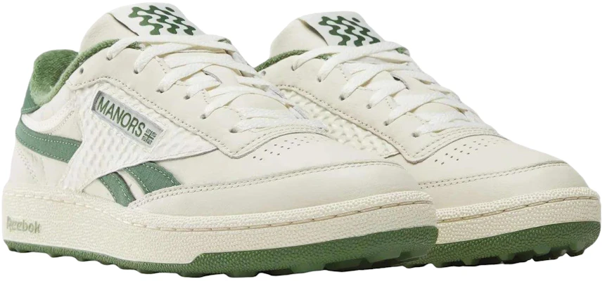 Manors x Reebok Club C Revenge Golf 'Vintage Chalk Legacy Green' 100284838 Order Manors x Reebok Club C Revenge Golf 'Vintage Chalk Legacy Green' 100284838