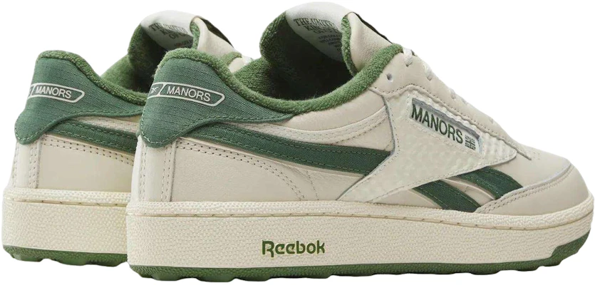 Manors x Reebok Club C Revenge Golf 'Vintage Chalk Legacy Green' 100284838 Lookbook Manors x Reebok Club C Revenge Golf 'Vintage Chalk Legacy Green' 100284838