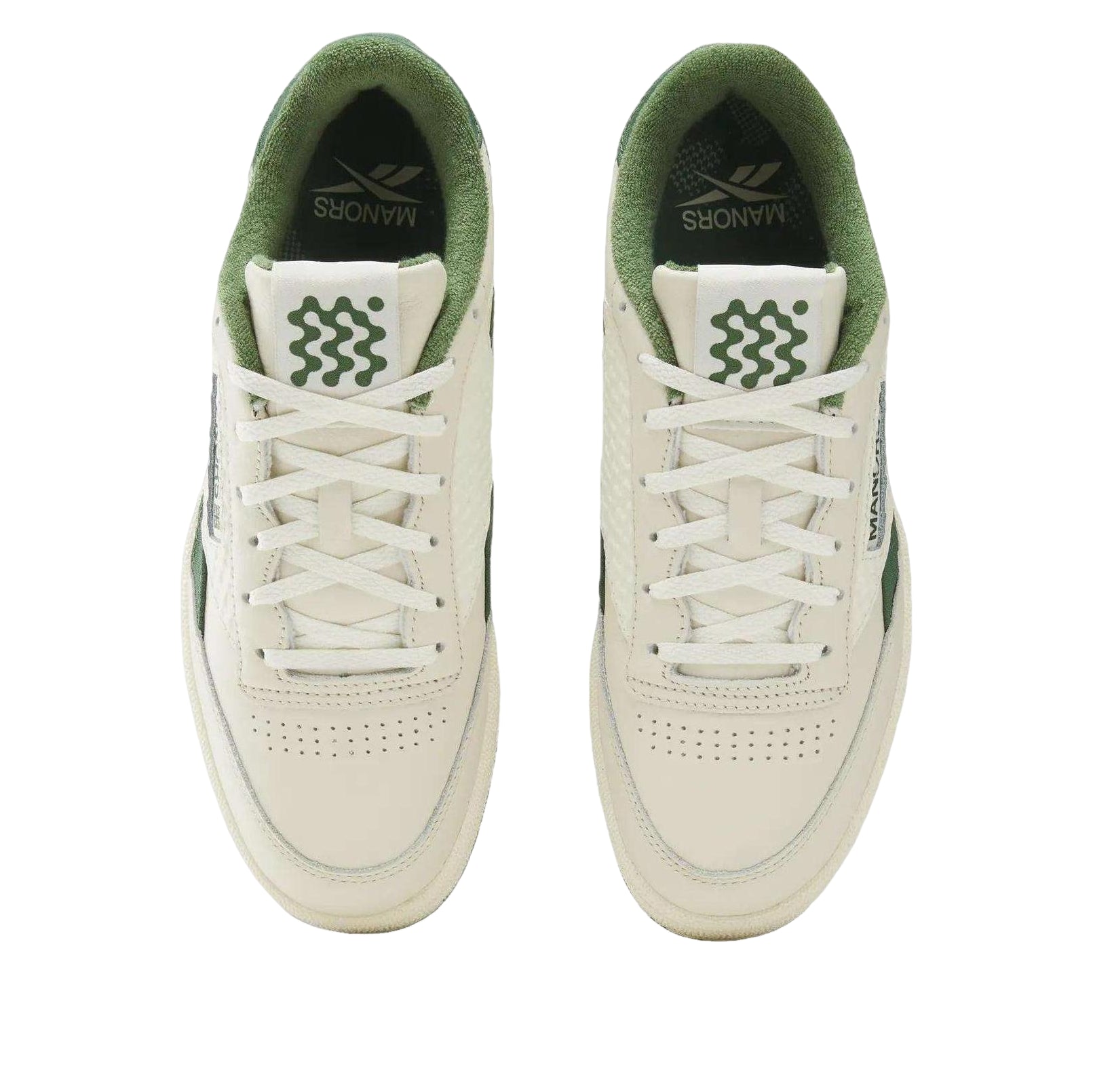 Shop Manors x Reebok Club C Revenge Golf 'Vintage Chalk Legacy Green' 100284838