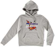 MARC JACOBS SS22 Logo Print Drawstring Hoodie Unisex Grey P602P32SP22 MARC JACOBS SS22 Logo Print Drawstring Hoodie Unisex Grey P602P32SP22