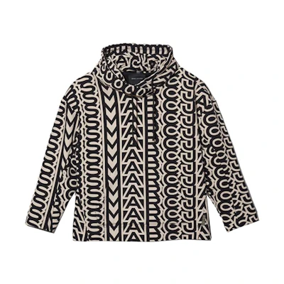 MARC JACOBS SS23 Skull Knit Zip Hoodie Black Unisex 3S3RTP018K02