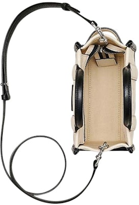 Marc Jacobs Beg Tangan Mini Blok Warna Hitam/Alami Lookbook Marc Jacobs Beg Tangan Mini Blok Warna Hitam/Alami