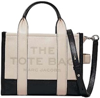 Marc Jacobs The Colorblock Small Tote Bag Black/Natural Marc Jacobs The Colorblock Small Tote Bag Black/Natural