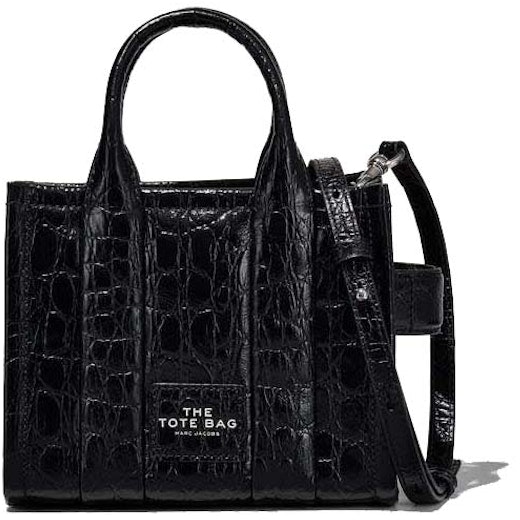 marc-jacobs-the-croc-embossed-micro-tote-bag-black