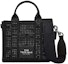 Buy Bolso Tote Mini de Lona con Cristales Negro Marc Jacobs