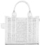 Order Marc Jacobs 水晶帆布白色迷你托特包