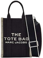 Marc Jacobs The Jacquard Mini Tote Bag Black Marc Jacobs The Jacquard Mini Tote Bag Black