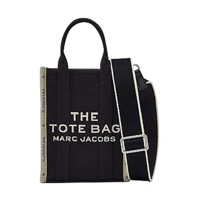 Marc Jacobs The Jacquard Mini Tote Bag Black