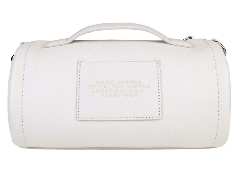 Order Marc Jacobs Bolsa Duffle de Cuero Blanca