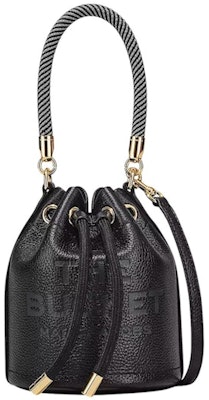 Marc Jacobs 黑色真皮微型水桶包 Buy Marc Jacobs 黑色真皮微型水桶包